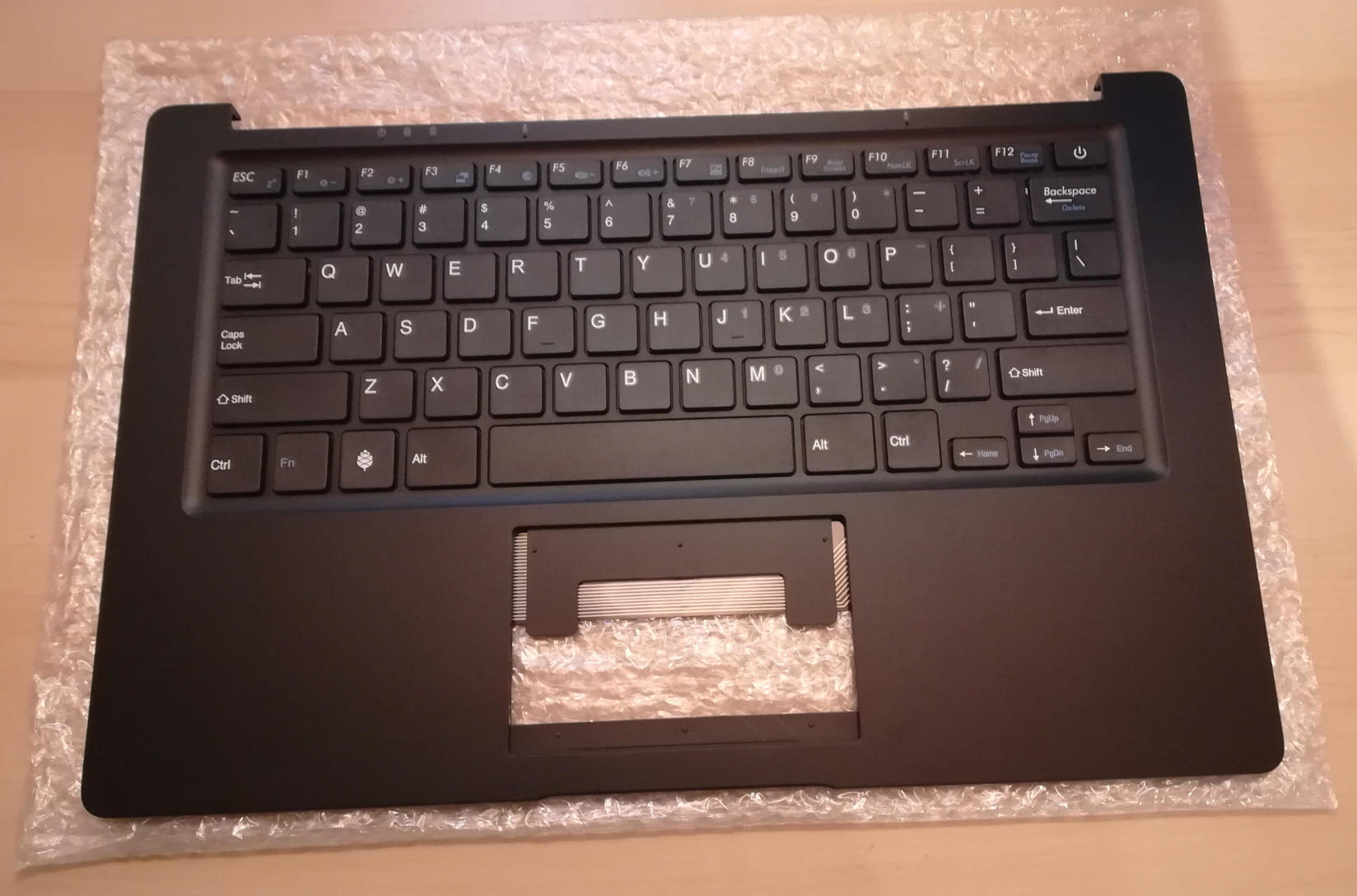 Replacement keyboard (front)