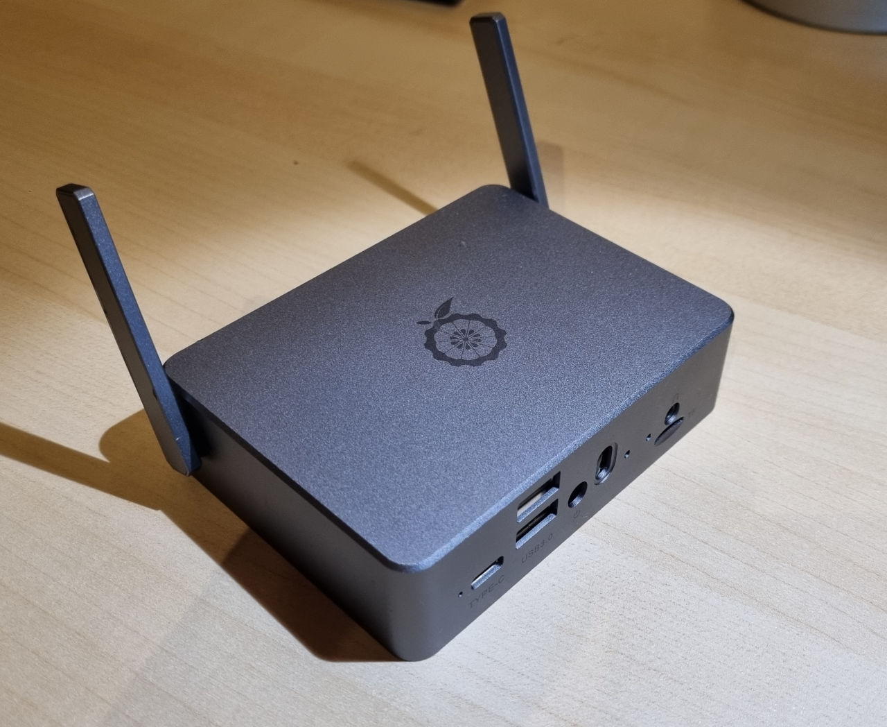 The OrangePi5+ running my OpenClaw instance